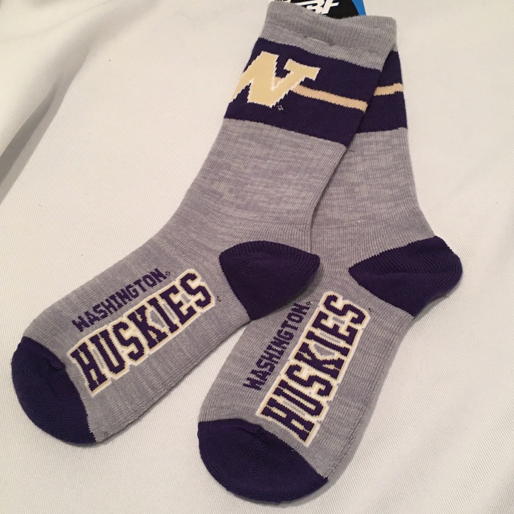 FBF Original Washington Huskies Socks
